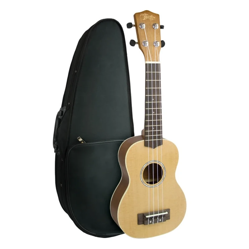 Theodore Solid Spruce Top/Mahogany Soprano Ukulele