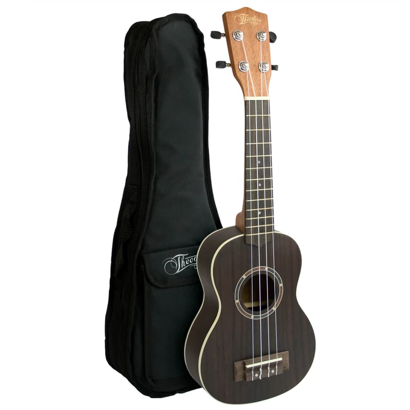 TIGER Theodore Dark Wood Soprano Ukulele