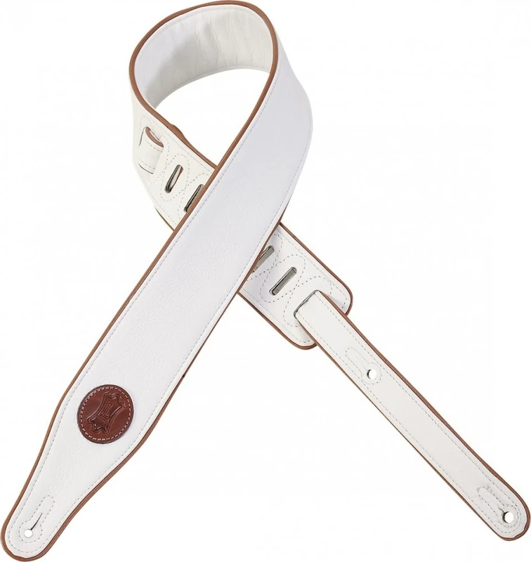 Levy's Leather MSS17-WHT Guitar Strap