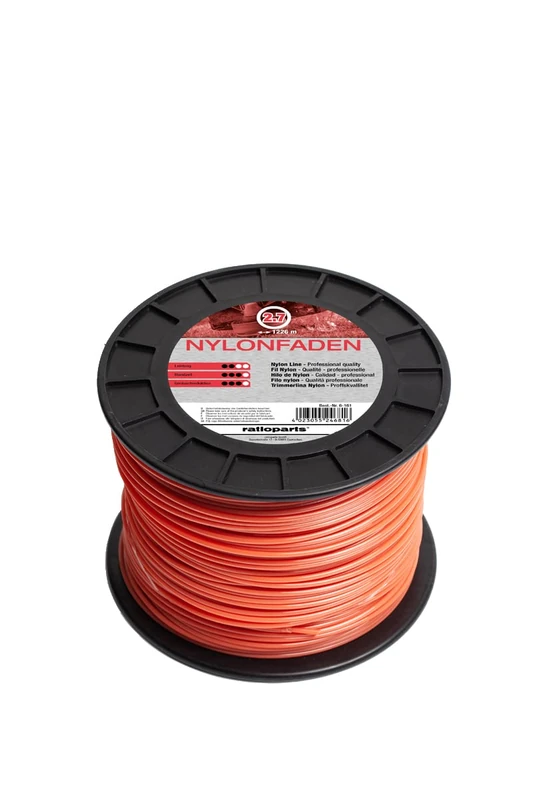 Ratioparts Nylon Thread 2.7mm Copolymer 1402m Round Trimmer Line Orange - Image 1