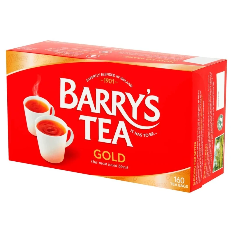 Barry's Tea Gold Blend 160 Biodegradable Black Tea Bags