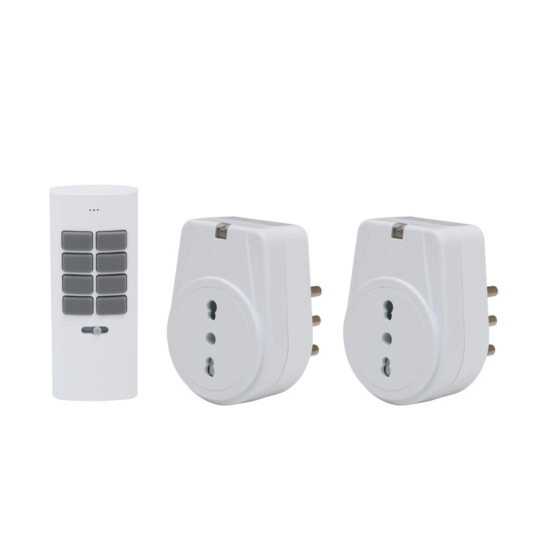 Electraline 48501 Radio-Controlled Electrical Socket with Remote Control, Italian