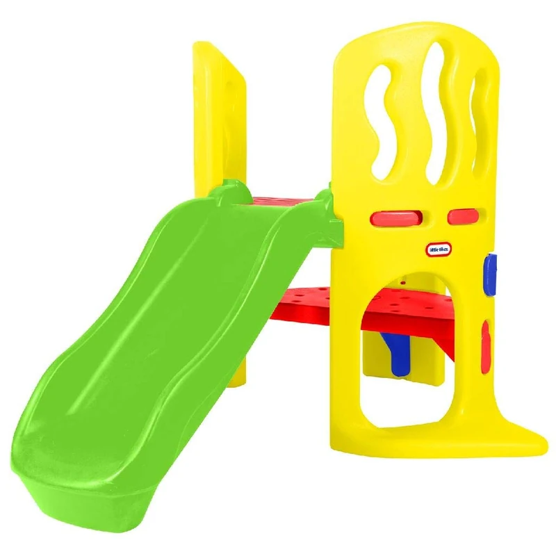 Little Tikes Hide & Slide Climber - Outdoor Playset - Wide, Multi-Level Platforms, Easy-To-Climb - Encourages Active Play, For Ages 24 Months to 6 Years - Assembly Required