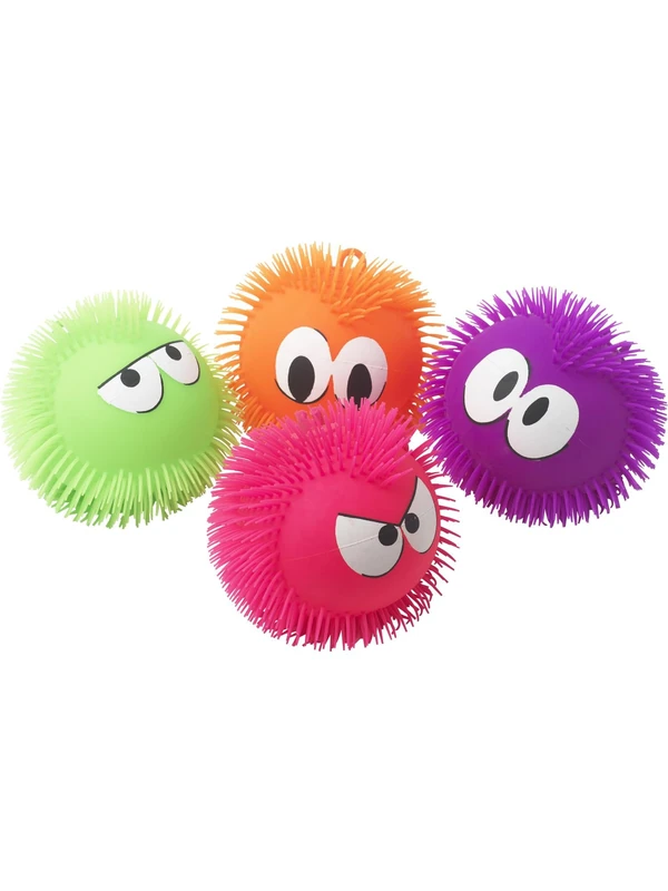 Smiffys Puffer Ball, Light Up 28cm/11in ,Display Box of 6, Smiffys Leisure Products Fancy Dress, Funtime Dress Up Lite-up & glo Halloween
