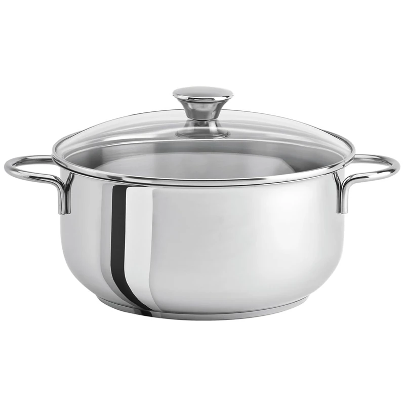 Cristel Cookway Master Cooking Pot in Stainless Steel, Stainless Steel, 22 cm - Image 1