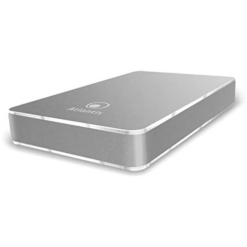 Atlantis Land Disc Master 213S 2.5 Inch Silver - Storage Drive Enclosure (2.5" SATA, Serial ATA II, Silver, Aluminium)