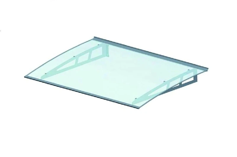 Blinky Iris 96901-15 Aluminium projecting roof/Platform roof, 95 x 150 cm