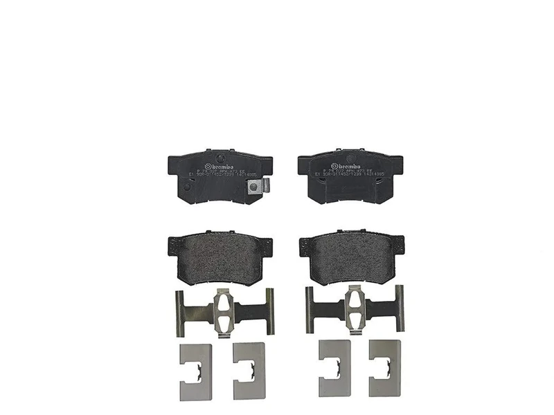 Brembo P79027 Rear Disc Brake Pad - Set of 4