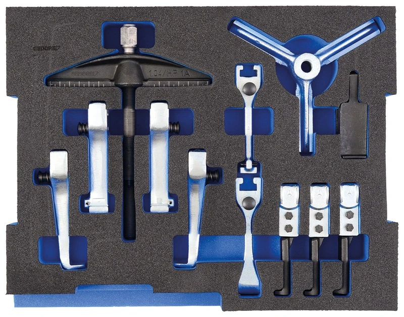 GEDORE 1100 CT2-1.04 Universal Puller Assortment, in 2/L-Boxx 136 Module, Pack of 1