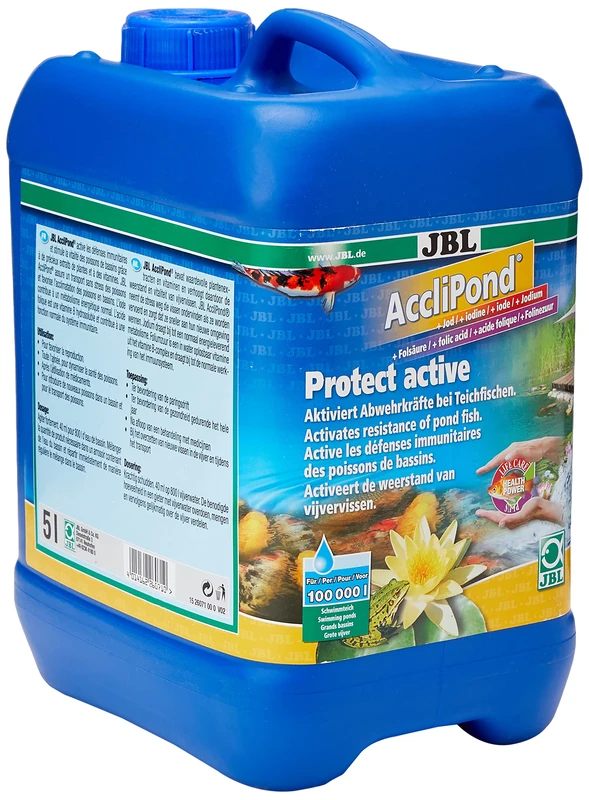 JBL AccliPond 5 l, Water conditioner to activate resistance to disease in pond water - Image 1