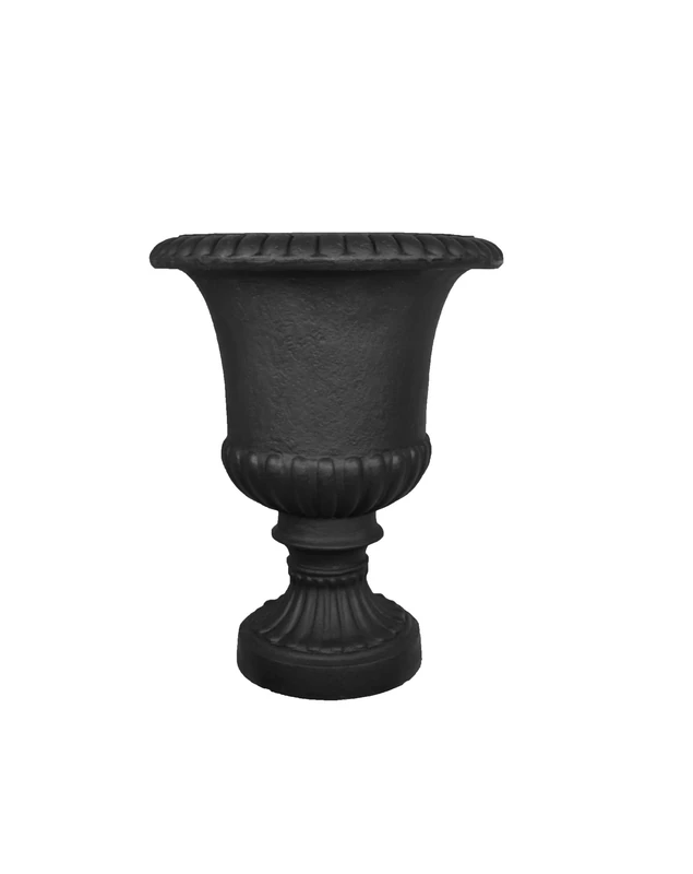Tusco Products Planter, Black, 22-Inch