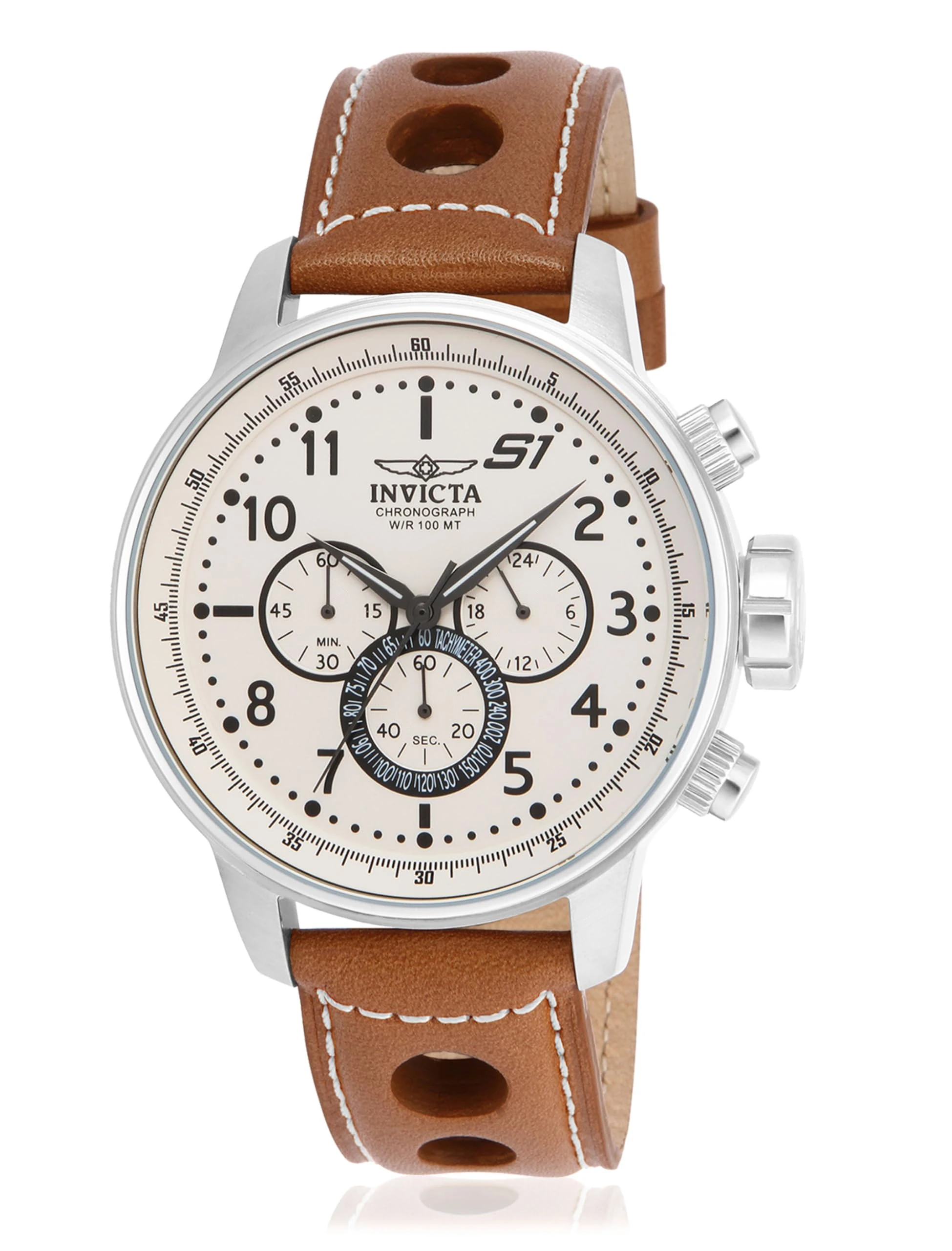 Invicta S1 Rally Stainless Steel Men's Quartz Watch - 48mm