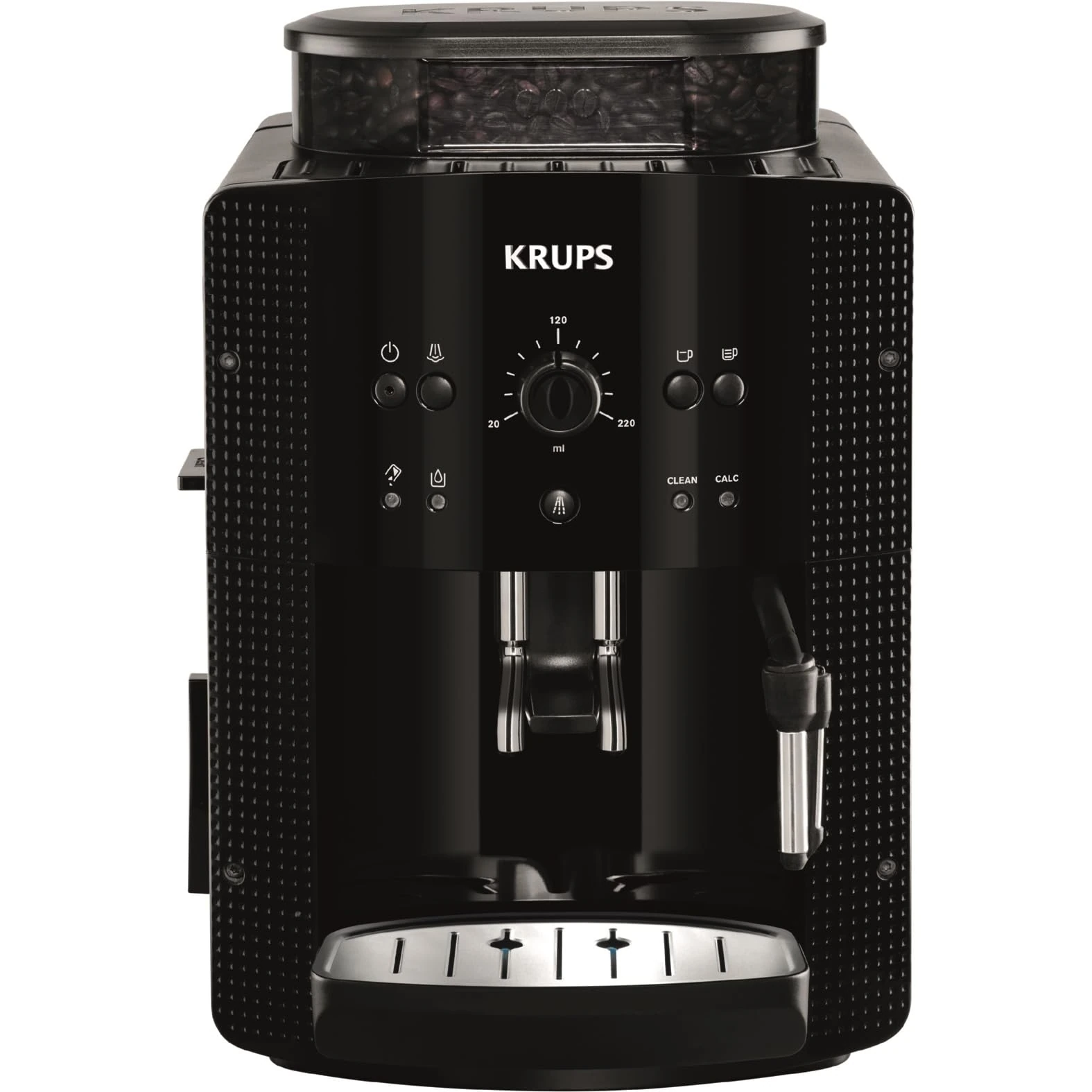 Krups Automatic Coffee Machine 1.8 litre 15 bar, CappuccinoPlus nozzle black