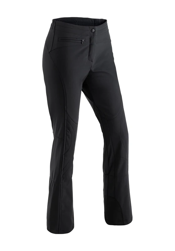 Maier Sports Marie, Close-fitting women's ski pants, Water-repellent softshell snow pants, Stretch material and adjustable waistband, PFC-free, Stormprotec technology - Image 1