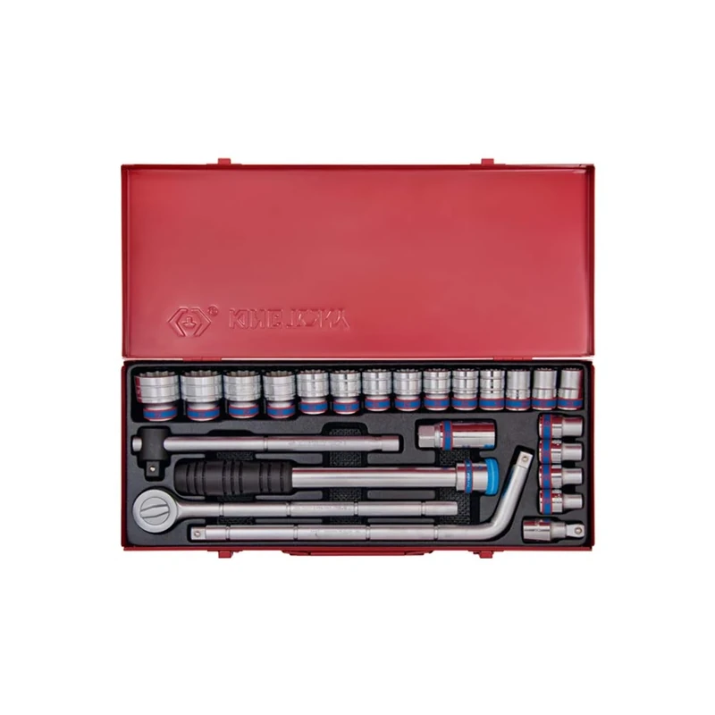 king tony 4024MR Set of Metric Sockets and Accessories, Set of 24, 1/2"