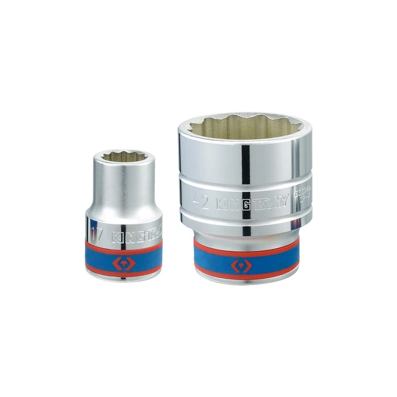KING TONY 633063M Socket 3/4" Bi-Hexagonal 63mm for DIYers & Professionals, Designed for Repair and Installation tasks, 63mm - Image 1