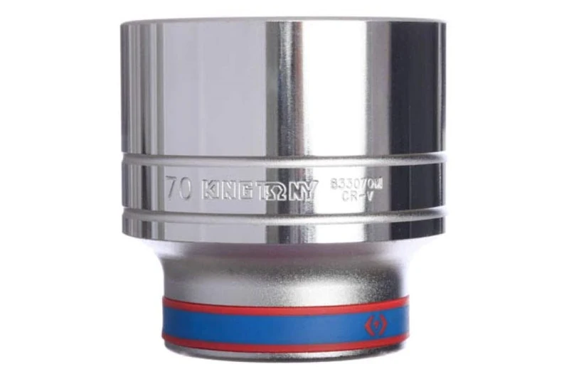 king tony 833070M 12 Point Socket, Dia 70 mm, 1-inch