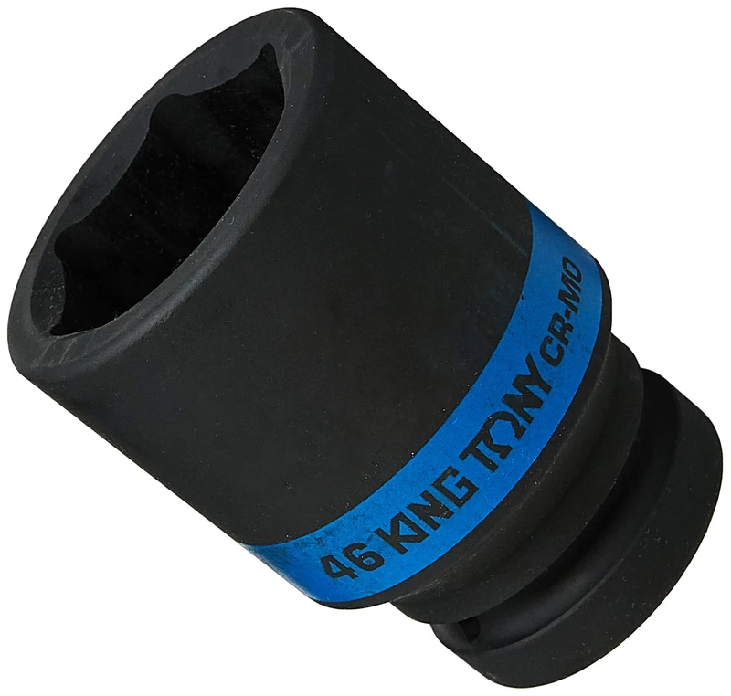 KING TONY 843546M Impact Deep Socket, 46 mm, 1-inch