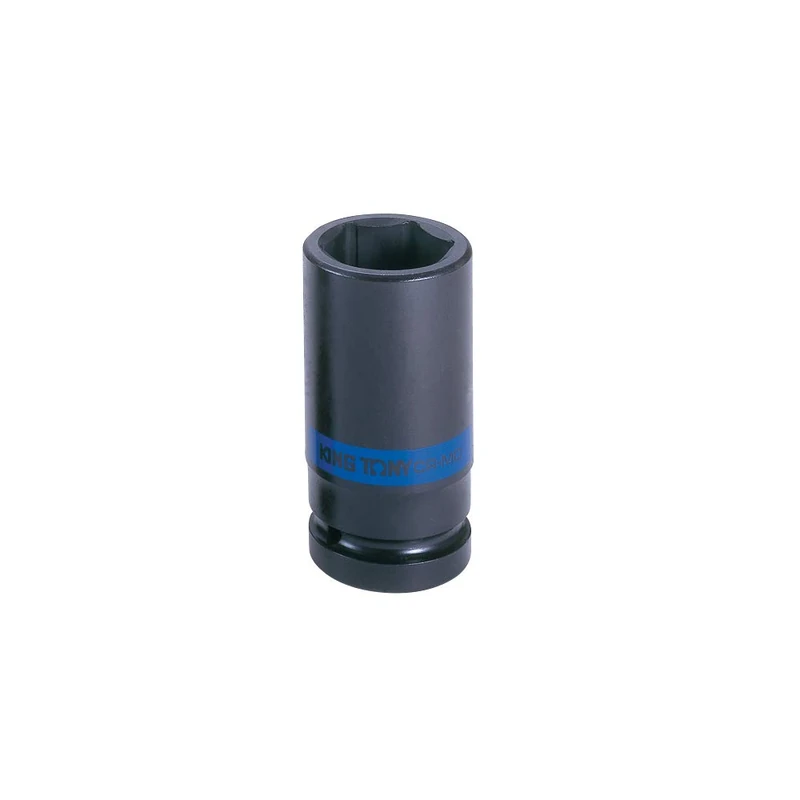 KING TONY 883534M Socket Long Fino 1" 34mm for DIYers & Professionals, Built for Repair and Installation tasks, 34mm
