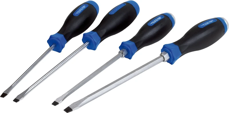 king tony 30204MR Slotted Screwdriver Set, Set of 4