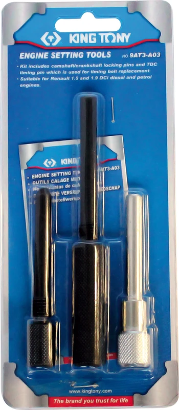 King Tony 9AT3A03 Kit Calado Motor para Renault 1.5dci for DIYers & Professionals, Made for Repair, Installation and Workshop tasks - Image 1