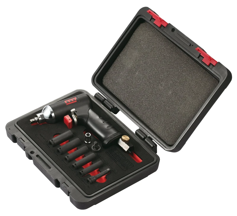 MIGHTY SEVEN NC0208M Impact Wrench Préétalonné for Glow Plug, Set of 9, 1/4 "