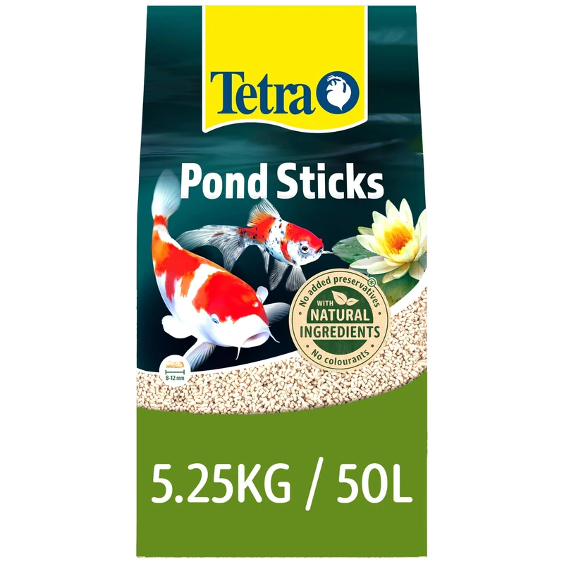 Tetra Pond Fish Food Sticks - biologically balanced for pond fish, 50L/5250g