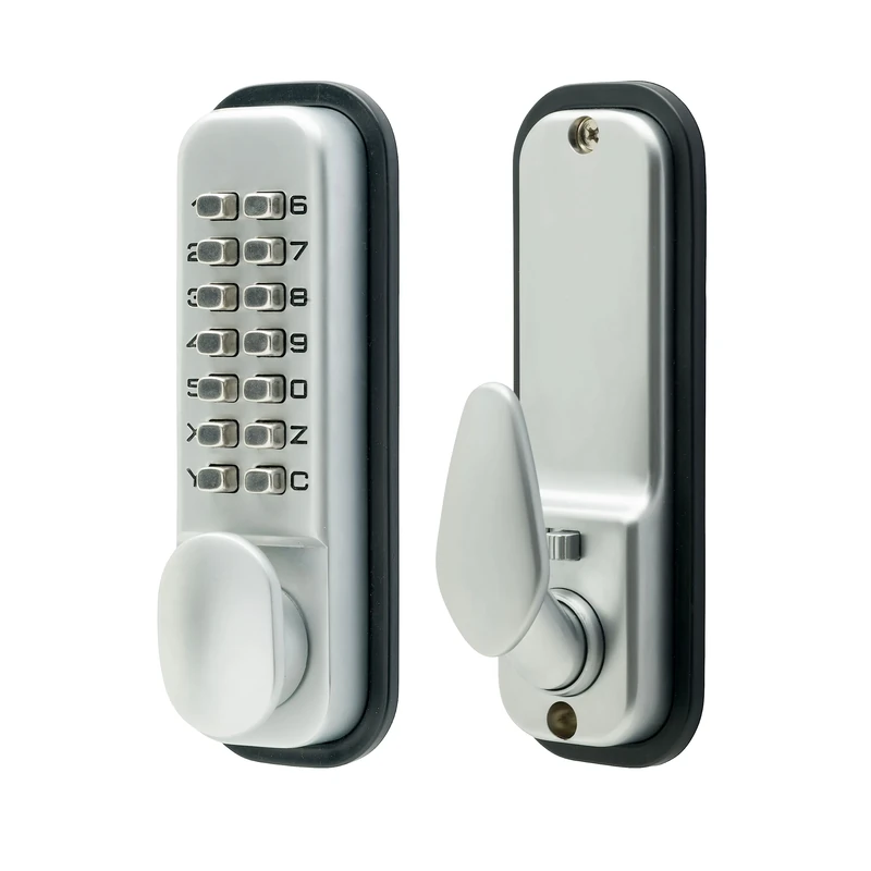Sterling S2235 Digital Door with 14-Button and Hold Back Function - Satin Chrome