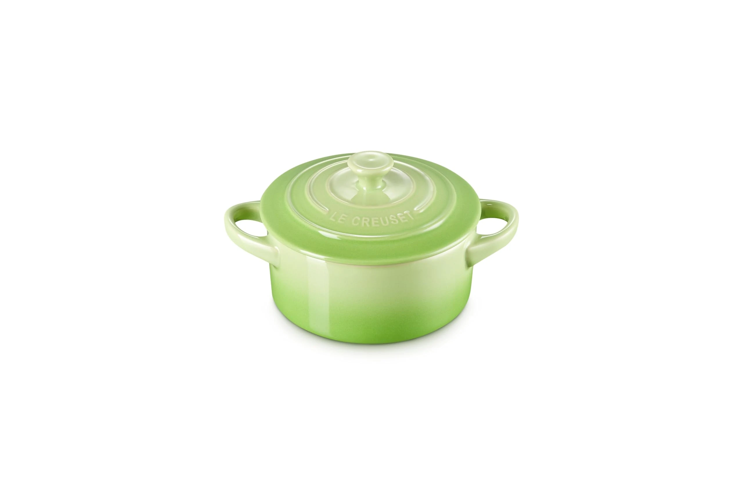 LE CREUSET PG1160-084P Petite Round Casserole, Stoneware, Palm