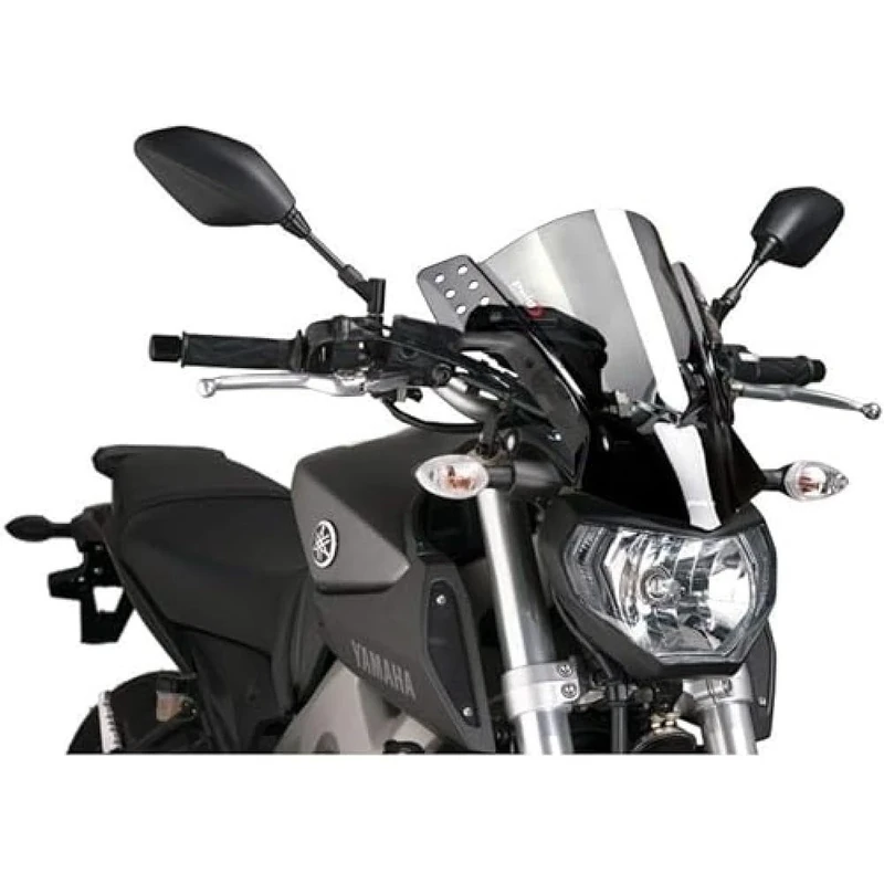 Puig 5881H Rafale Universal Windshield, Light Smoke