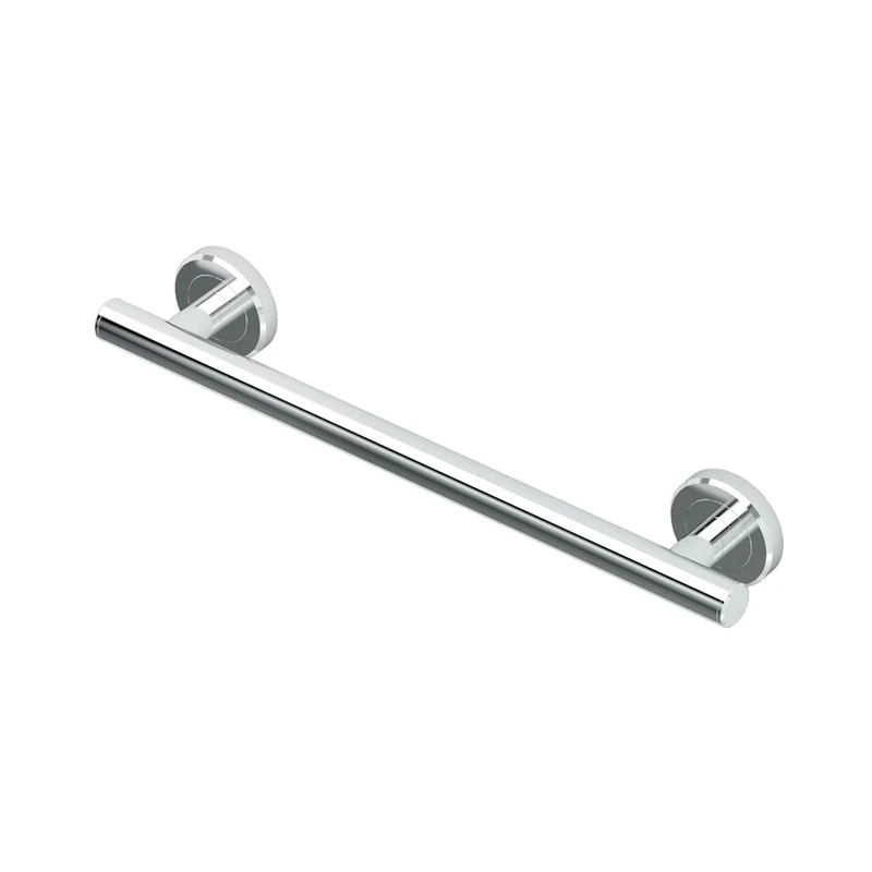 Gatco 883 Latitude II 12" Fashion Residential Grip Bar, Chrome