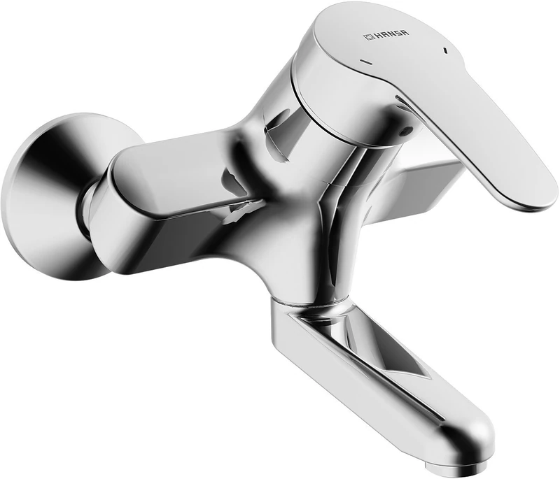 Hansa Hansamix 01968183 Chrome Wall Bath Mixer Tap