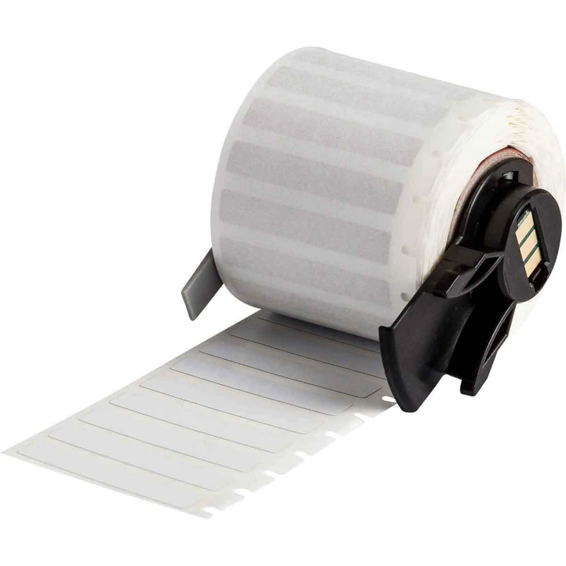 Brady PTL-28-719 Label, Static Dissipative Polyimide, Matte, 0.250" H x 1.500" W, White, 750/Roll (Pack of 750)