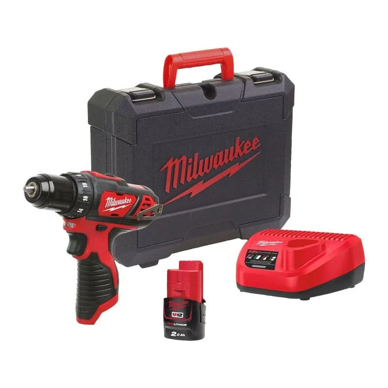 Milwaukee M12BDD-202C Sub Compact Drill Driver