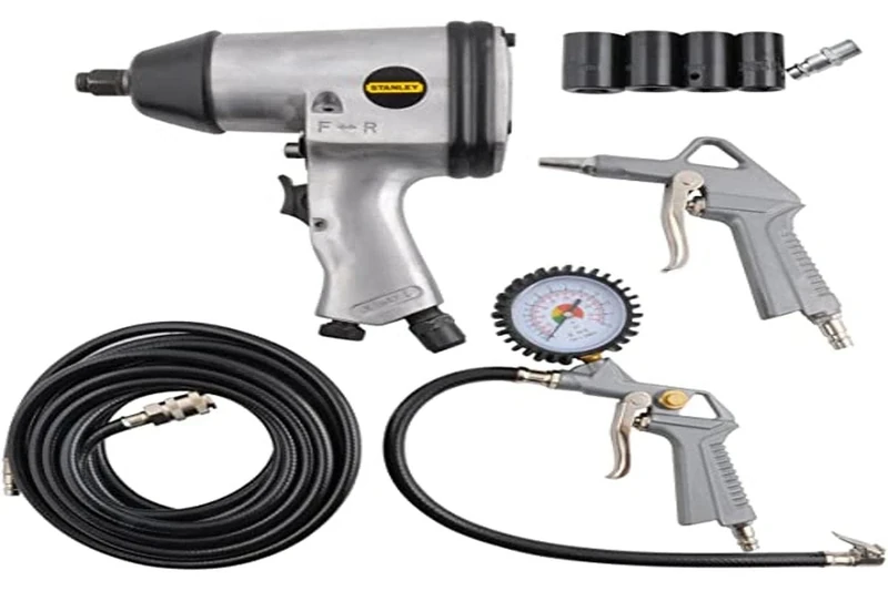 Air Impact Wrench Air Kit 8 Piece