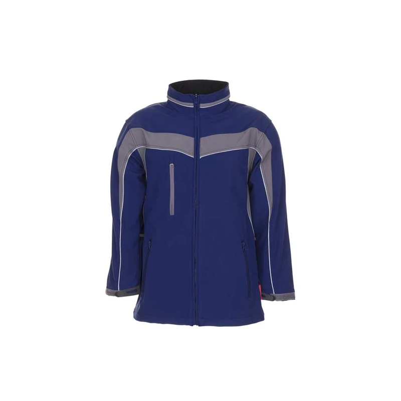 Planam 2702056 Size X-Large "Plaline" Softshell Jacket - Navy/Zinc