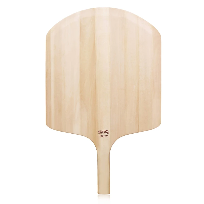 New Star Foodservice 50332 26-Inch Wooden Pizza Peeler with 16-Inch by 18-Inch Blade