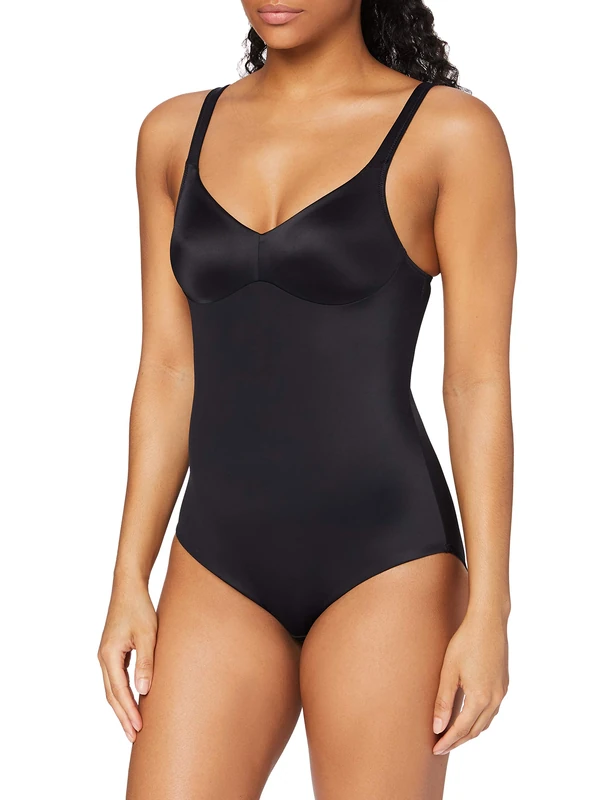 Rosa Faia Women's 3489 Bodysuit, Black, 12 (Size:34A)