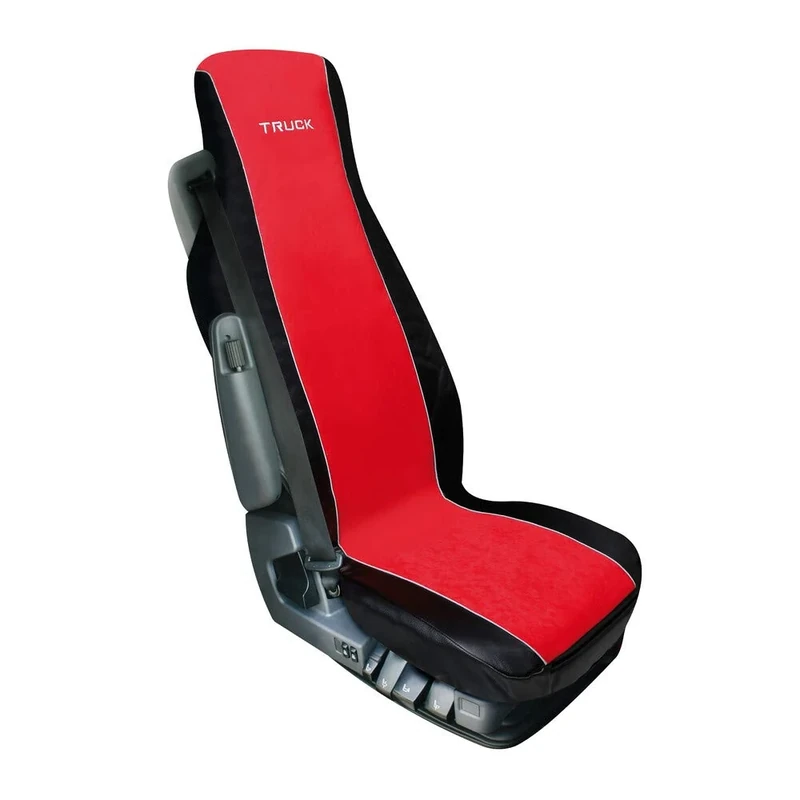 Elisa Lorry Seat Cover Made from Polyester, Red/Black