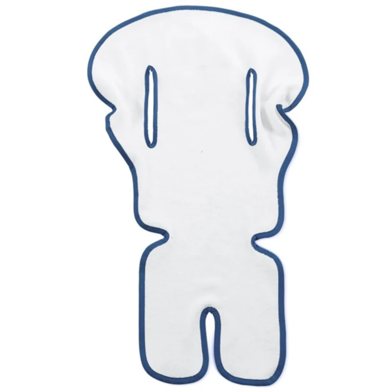 Italbaby Sponge Cover for High Chair, White/Blue, Multi-Color, One Size