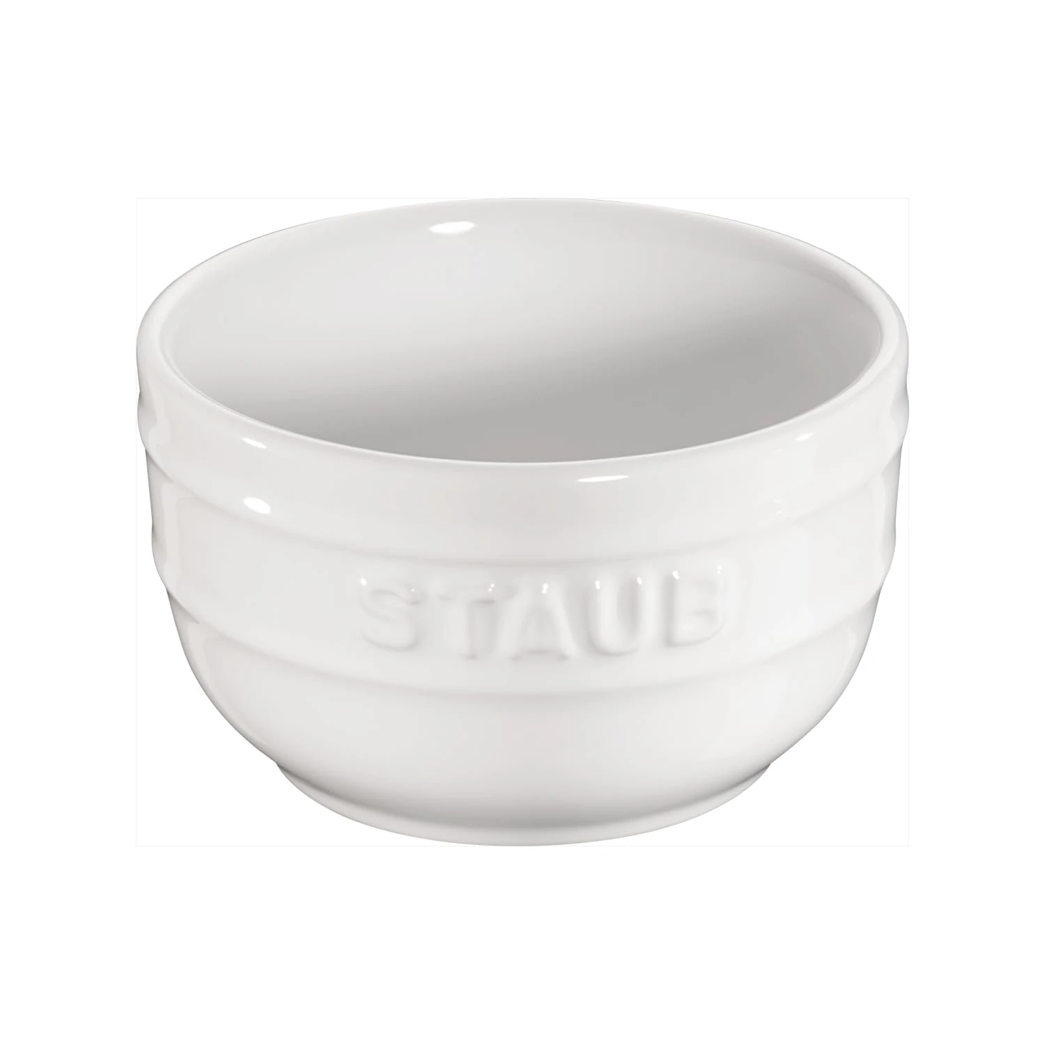 STAUB Ceramics Prep Bowl Set, 2-Piece, White