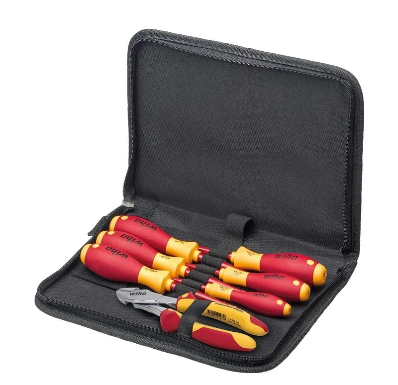 Wiha 38020 Super 7 VDE Tool Kit, Multi-Colour