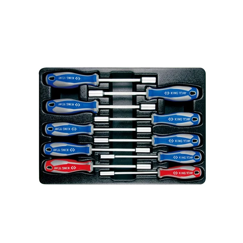 king tony 930110CR twigs Screwdriver Set, Set of 10