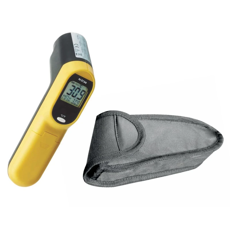 Louis Tellier N3124 Infra-Red Laser Thermometer 50° C - 400° C + Case