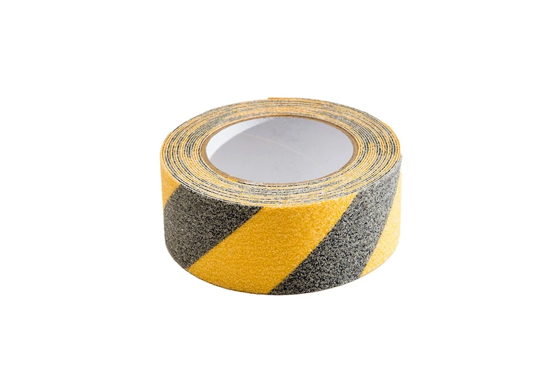 3M Universal Anti-Slip Tape, Yellow/Black, 50 mm x 20 m, Roll | 1/case | for most shoe traffic applications