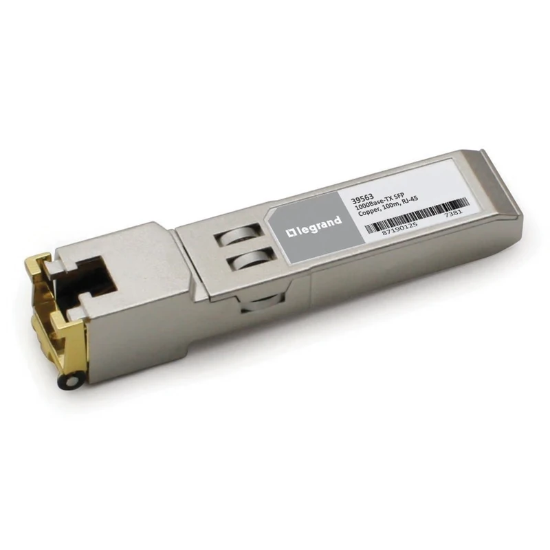 C2G HP J8177C Compatible 1000Base-TX SFP (mini-GBIC) Transceiver Module (Copper, 100m, RJ-45) - TAA Compliant