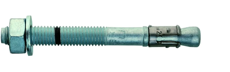 MUNGO 3200808 8 x 80 mm M2 Certified Steel Through Bolt - Grey (100-Piece) - Image 1