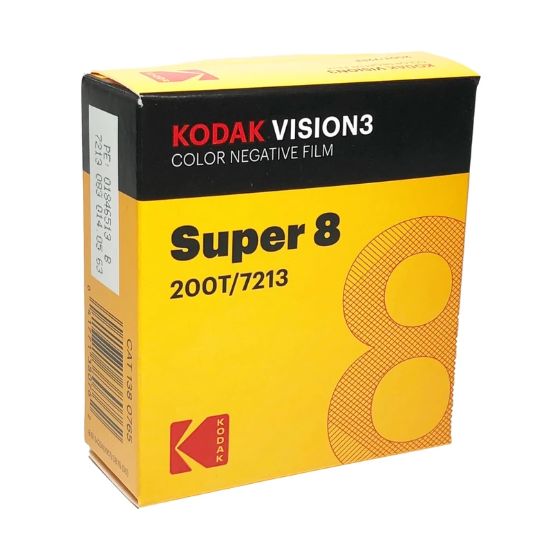 Kodak Vision3 Super Colour Negative Film 8 mm 200T 7213
