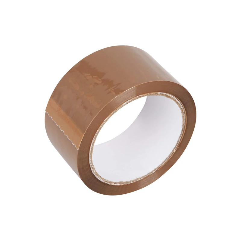 Antalis 4025648704925 Self-Adhesive Tapes Low Noise Polypropylene 50 mm x 66.00 m Pack of 36 Brown - Image 1