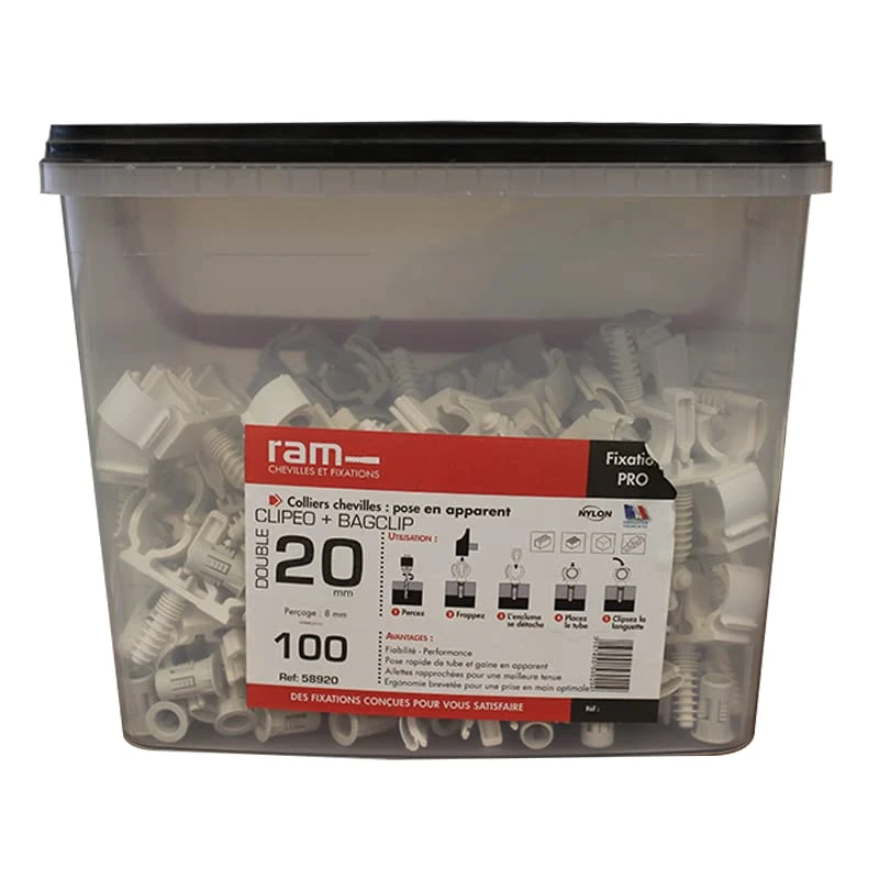 Ram 58920 Clipeo, White